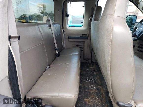 2008 Ford Super Duty F-250 SRW XL with VIN 1FTSX20RX8EB43129, listed as a Copart auction lot 41596075 with 222,514 mi miles and Clean Title. Bid and sale history available at carsss.com. Image 10.