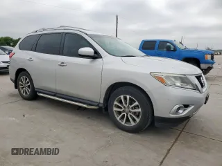 2015 Nissan Pathfinder SL with VIN 5N1AR2MM5FC672383, listed as a Copart auction lot 53771815 with 189,615 mi miles and Clean title. Bid and sale history available at DreamBid. Image 4.