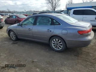 2007 Hyundai Azera SE with VIN KMHFC46F47A166915, listed as a Copart auction lot 88978785 with 0 mi miles and Salvage Title. Bid and sale history available at carsss.com. Image 2.