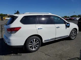 2015 Nissan Pathfinder S with VIN 5N1AR2MN3FC708211, listed as a Copart auction lot 55421345 with 159,217 mi miles and Salvage title. Bid and sale history available at DreamBid. Image 3.