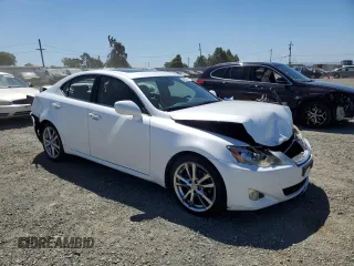 2007 Lexus IS 250 z VIN JTHBK262575044420, wystawiony jako Copart lot #55859195 z przebiegiem 155 623 mil mil oraz Szkoda całkowita • Salvage title. Historia ofert i sprzedaży dostępna na DreamBid. Obrazek 4.