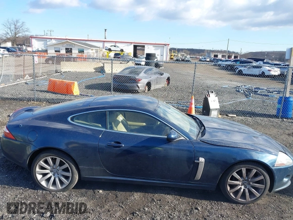 2007 Jaguar XK with VIN SAJWA43B875B07505, listed as a IAAI auction lot 41654226 with 183,098 mi miles. Bid and sale history available at carsss.com. Image 13.