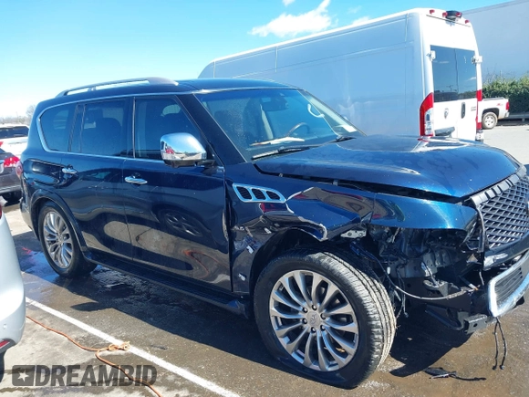 2017 Infiniti QX80 with VIN JN8AZ2NC9H9431960, listed as a IAAI auction lot 41725582 with Not provided miles and . Bid and sale history available at DreamBid. Image 13.