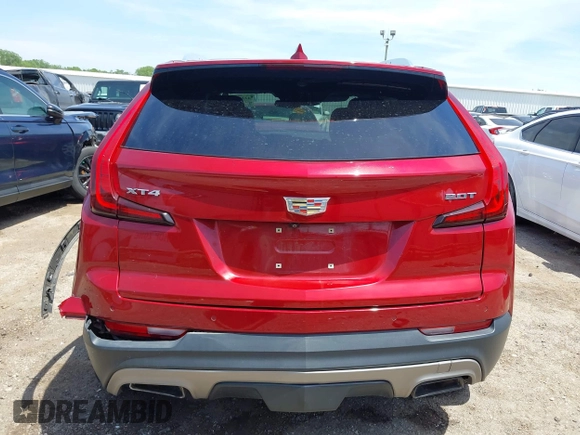 2019 Cadillac XT4 FWD Premium Luxury with VIN 1GYFZCR49KF207634, listed as a IAAI auction lot 42256021 with 67,481 mi miles and . Bid and sale history available at DreamBid. Image 16.