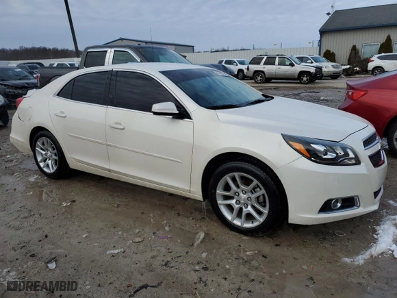 2013 Chevrolet Malibu ECO with VIN 1G11F5SR6DF154266, listed as a Copart auction lot 45195025 with 46,877 mi miles and Non Repairable. Bid and sale history available at carsss.com. Image 4.