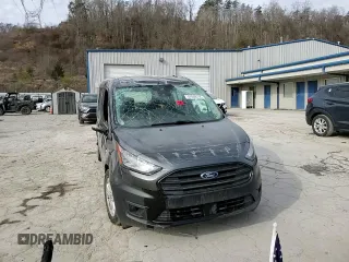 2020 Ford Transit Connect XL with VIN NM0GE9E29L1460302, listed as a Copart auction lot 47608165 with 36,221 mi miles and Salvage title. Bid and sale history available at DreamBid. Image 12.