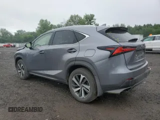 2019 Lexus NX 300 with VIN JTJBARBZ8K2184551, listed as a Copart auction lot 61269935 with 109,215 mi miles and Salvage title. Bid and sale history available at DreamBid. Image 2.