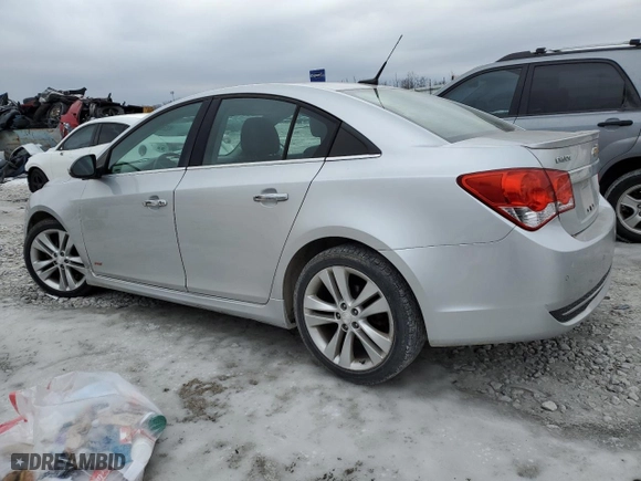 2012 Chevrolet Cruze LTZ with VIN 1G1PH5SC4C7386258, listed as a Copart auction lot 42266475 with 131,817 mi miles and Salvage Title. Bid and sale history available at carsss.com. Image 2.
