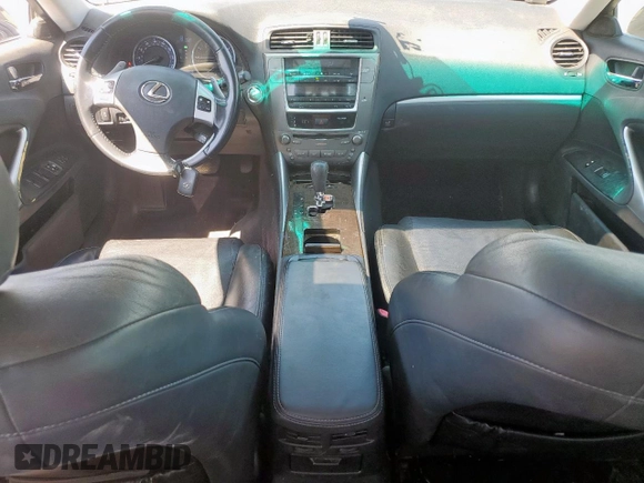 2012 Lexus IS 250 z VIN JTHCF5C29C2035648, wystawiony jako Copart lot #54065265 z przebiegiem 175 035 mil mil oraz Szkoda całkowita • Salvage title. Historia ofert i sprzedaży dostępna na DreamBid. Obrazek 8.