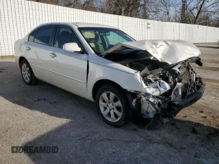 2007 Kia Optima EX with VIN KNAGE124475134560, listed as a Copart auction lot 85564384 with 106,233 mi miles and Salvage Title. Bid and sale history available at carsss.com. Image 4.