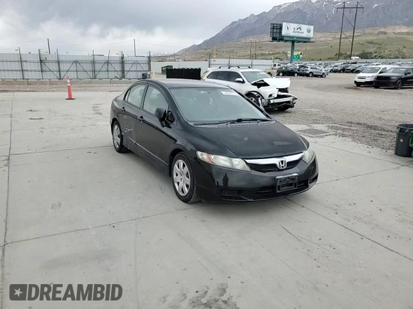2009 Honda Civic LX z VIN 2HGFA16559H319601, wystawiony jako Copart lot #54408975 z przebiegiem 143 093 mil mil oraz Szkoda całkowita • Salvage title. Historia ofert i sprzedaży dostępna na DreamBid. Obrazek 13.