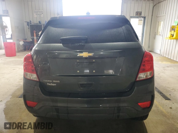 2019 Chevrolet Trax LS with VIN 3GNCJNSB2KL402153, listed as a Copart auction lot 54416695 with 41,249 mi miles and Salvage Title. Bid and sale history available at DreamBid. Image 6.
