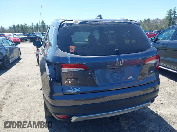 2021 Honda Pilot EX-L with VIN 5FNYF6H59MB016354, listed as a IAAI auction lot 42108020 with 61,436 mi miles and . Bid and sale history available at DreamBid. Image 6.