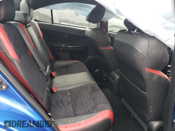 2020 Subaru WRX STI Limited with VIN JF1VA2Y62L9820593, listed as a Copart auction lot 85805224 with 23,196 mi miles and Salvage Title. Bid and sale history available at carsss.com. Image 10.