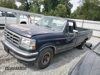 1993 Ford F-150 with VIN 2FTDF15N5PCA67965, listed as a Copart auction lot 71253404 with 0 mi miles and Salvage Title. Bid and sale history available at carsss.com. Image 1.