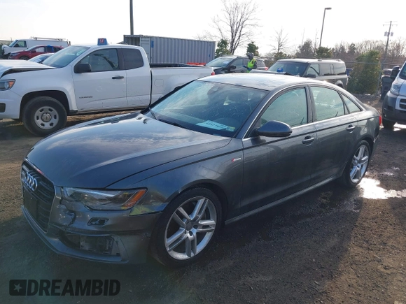 2014 Audi A6 Prestige with VIN WAUHGBFC8EN104920, listed as a IAAI auction lot 41827864 with 70,289 mi miles and . Bid and sale history available at DreamBid. Image 2.