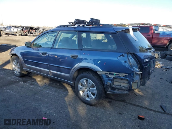 2008 Subaru Outback z VIN 4S4BP60C987355149, wystawiony jako Copart lot #44328915 z przebiegiem 86 088 mil mil oraz Szkoda całkowita • Salvage title. Historia ofert i sprzedaży dostępna na DreamBid. Obrazek 2.