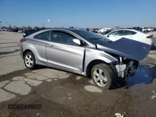 2013 Hyundai Elantra Coupe GS with VIN KMHDH6AE6DU009416, listed as a Copart auction lot 83116824 with 0 mi miles and Salvage Title. Bid and sale history available at carsss.com. Image 4.