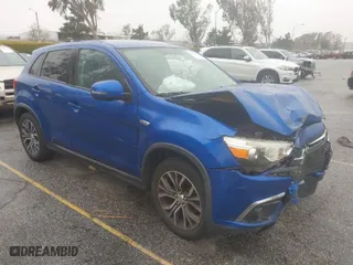 2019 Mitsubishi Outlander Sport ES 2.0 with VIN JA4AP3AU6KU002392, listed as a IAAI auction lot 41692858 with 125,154 mi miles. Bid and sale history available at carsss.com. Image 1.