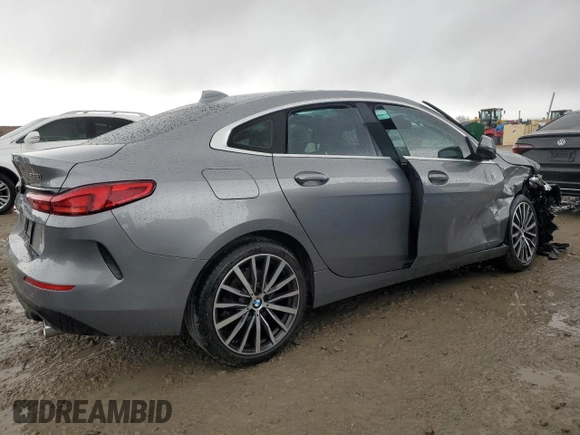 2023 BMW 2 Series 228i xDrive with VIN WBA73AK07P7L48966, listed as a Copart auction lot 47990265 with 22,179 mi miles and Salvage Title. Bid and sale history available at carsss.com. Image 3.