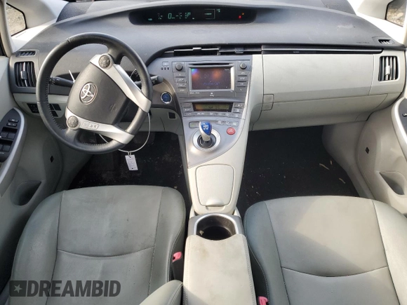 2012 Toyota Prius One with VIN JTDKN3DU9C1507597, listed as a Copart auction lot 54329345 with 127,491 mi miles and Salvage Title. Bid and sale history available at carsss.com. Image 8.