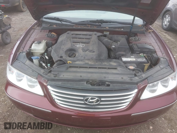 2009 Hyundai Azera Limited with VIN KMHFC46F19A373801, listed as a IAAI auction lot 41481510 with 186,248 mi miles and . Bid and sale history available at DreamBid. Image 10.