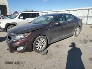 2015 Kia Optima EX с VIN 5XXGN4A72FG431076, выставлен на аукционе Copart как лот 47034815 с пробегом 162 885 миль миль и Списание • Salvage title. История ставок и продаж доступна на DreamBid. Изображение 1.