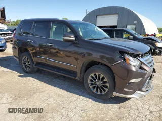 2019 Lexus GX 460 Luxury with VIN JTJJM7FX3K5225764, listed as a Copart auction lot 57110254 with 59,150 mi miles and Salvage title. Bid and sale history available at DreamBid. Image 4.