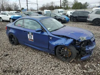 2008 BMW 1 Series 135i with VIN WBAUC73548VF22119, listed as a Copart auction lot 48103685 with 228,637 mi miles and Salvage Title. Bid and sale history available at carsss.com. Image 4.