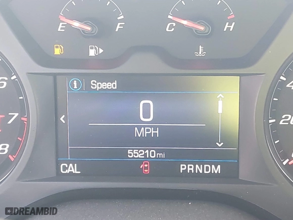 2019 Chevrolet Camaro 1LT with VIN 1G1FB1RS4K0126100, listed as a IAAI auction lot 41144580 with 55,210 mi miles. Bid and sale history available at carsss.com. Image 16.