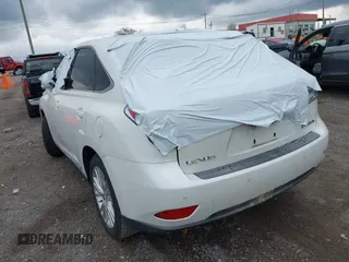 2010 Lexus RX 450h with VIN JTJZB1BAXA2401460, listed as a IAAI auction lot 42019502 with 189,345 mi miles and . Bid and sale history available at DreamBid. Image 3.