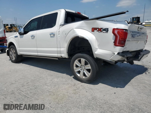 2016 Ford F-150 XLT with VIN 1FTEW1EF7GFA11298, listed as a Copart auction lot 58924145 with 197,189 mi miles and Salvage title. Bid and sale history available at DreamBid. Image 2.