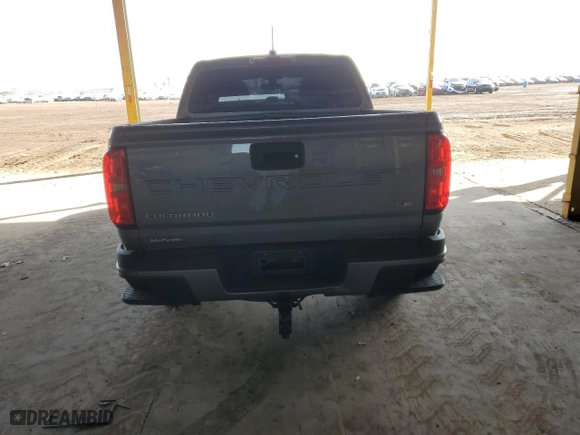 2021 Chevrolet Colorado 4WD Work Truck with VIN 1GCGTBEN6M1218174, listed as a Copart auction lot 83423724 with 86,066 mi miles and Salvage Title. Bid and sale history available at carsss.com. Image 6.