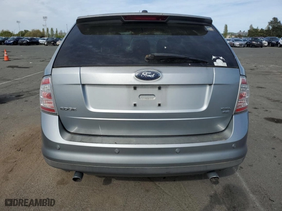 2007 Ford Edge SEL PLUS with VIN 2FMDK49C47BA95800, listed as a Copart auction lot 52885925 with 144,286 mi miles and Salvage Title. Bid and sale history available at carsss.com. Image 6.