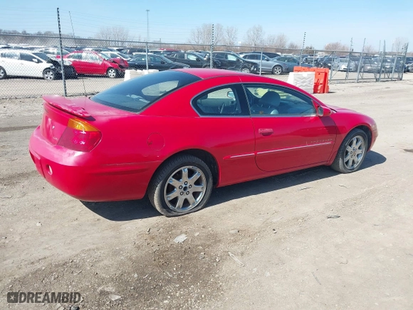 2001 Chrysler Sebring LXi with VIN 4C3AG52H91E079434, listed as a IAAI auction lot 41761154 with 102,049 mi miles. Bid and sale history available at carsss.com. Image 4.