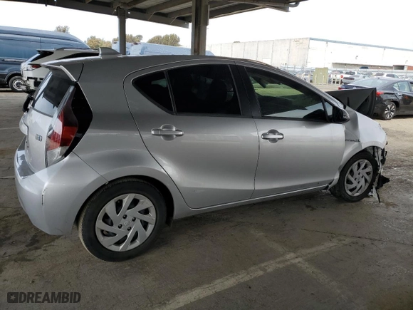 2015 Toyota Prius c One with VIN JTDKDTB36F1583103, listed as a Copart auction lot 49473405 with 109,356 mi miles and Salvage Title. Bid and sale history available at carsss.com. Image 3.