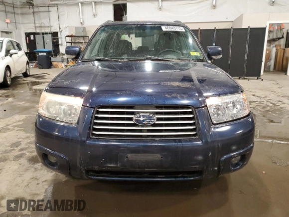 2006 Subaru Forester 2.5 X w/Premium Pkg with VIN JF1SG65616H720525, listed as a Copart auction lot 46043115 with 83,219 mi miles and Salvage Title. Bid and sale history available at carsss.com. Image 5.