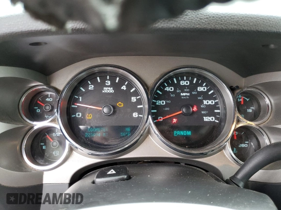 2012 GMC Sierra 1500 SLE with VIN 3GTP2VE74CG232581, listed as a Copart auction lot 46807195 with 223,694 mi miles and Clean Title. Bid and sale history available at DreamBid. Image 9.