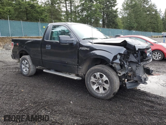 2013 Ford F-150 XL with VIN 1FTMF1EF1DKF32841, listed as a Copart auction lot 43436565 with 64,986 mi miles and Salvage Title. Bid and sale history available at DreamBid. Image 4.