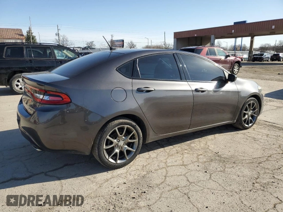 2015 Dodge Dart SXT with VIN 1C3CDFBB8FD111968, listed as a Copart auction lot 49374065 with 97,032 mi miles and Salvage Title. Bid and sale history available at carsss.com. Image 3.