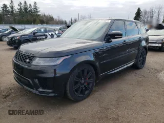 2018 Land Rover Range Rover Sport z VIN SALWR2RE4JA800315, wystawiony jako Copart lot #82858674 z przebiegiem 106 174 mil mil oraz Czysty tytuł • Clean title. Historia ofert i sprzedaży dostępna na DreamBid. Obrazek 1.