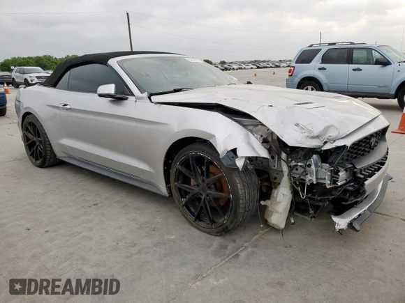2019 Ford Mustang EcoBoost with VIN 1FATP8UH9K5171896, listed as a Copart auction lot 54945495 with 85,311 mi miles and Salvage title. Bid and sale history available at DreamBid. Image 4.