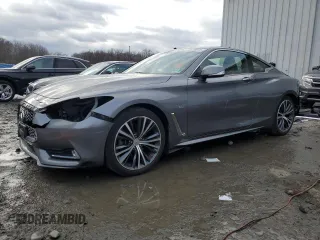 2018 Infiniti Q60 3.0t LUXE with VIN JN1EV7EL2JM392110, listed as a Copart auction lot 88238675 with 39,600 mi miles and Salvage Title. Bid and sale history available at carsss.com. Image 1.