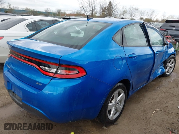 2015 Dodge Dart SXT z VIN 1C3CDFBB1FD364422, wystawiony jako IAAI lot #42080448 z przebiegiem 58 013 mil mil oraz . Historia ofert i sprzedaży dostępna na DreamBid. Obrazek 4.