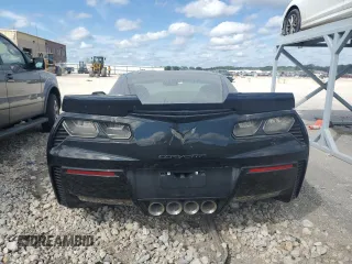 2017 Chevrolet Corvette Z06 2LZ with VIN 1G1YS2D62H5601229, listed as a Copart auction lot 66665184 with 0 mi miles and Salvage Title. Bid and sale history available at carsss.com. Image 6.