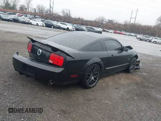 2007 Ford Mustang GT Deluxe with VIN 1ZVFT82H275292215, listed as a IAAI auction lot 41866312 with 114,500 mi miles. Bid and sale history available at carsss.com. Image 4.