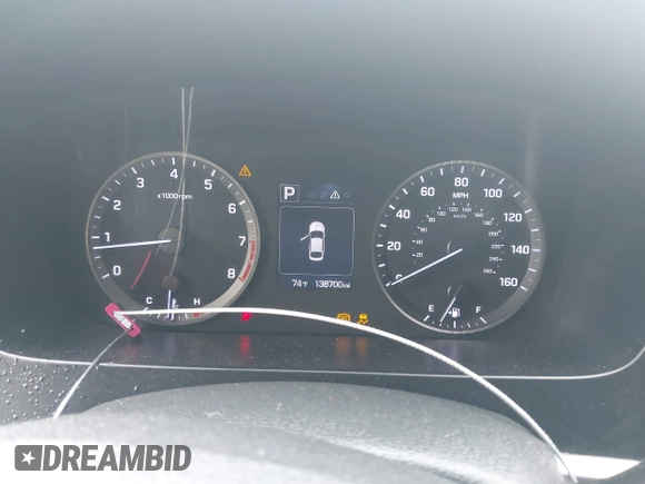 2015 Hyundai Sonata SE with VIN 5NPE24AF0FH083757, listed as a IAAI auction lot 42104496 with 138,700 mi miles and . Bid and sale history available at DreamBid. Image 7.