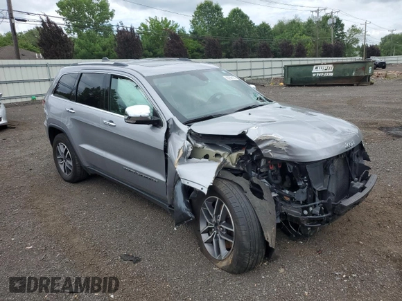 2021 Jeep Grand Cherokee Limited with VIN 1C4RJFBG3MC552968, listed as a Copart auction lot 63268135 with Not provided miles and Salvage title. Bid and sale history available at DreamBid. Image 4.