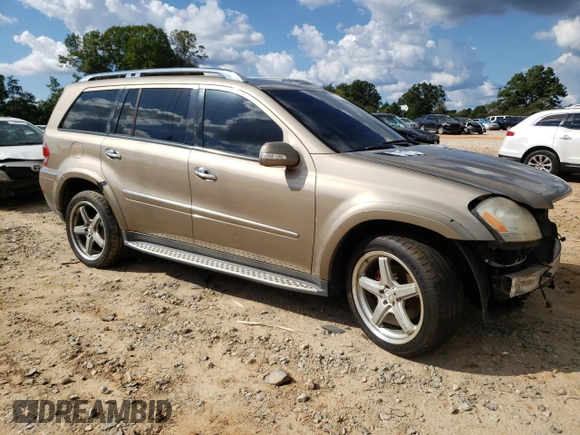 2008 Mercedes-Benz GL-Class 5.5L with VIN 4JGBF86E58A326564, listed as a Copart auction lot 72477614 with 169,947 mi miles and Salvage Title. Bid and sale history available at carsss.com. Image 4.