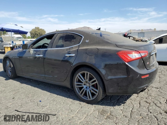 2016 Maserati Ghibli S Q4 с VIN ZAM57RTA7G1176988, выставлен на аукционе Copart как лот 51571535 с пробегом 123 383 миль миль и Чистый • Clean title. История ставок и продаж доступна на DreamBid. Изображение 2.